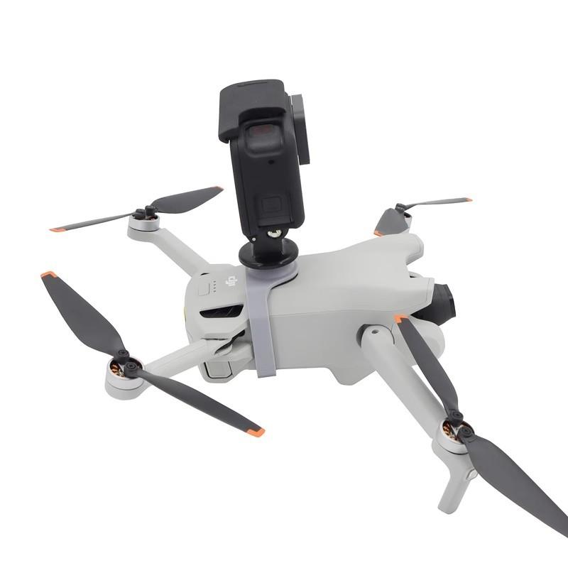 Sports Camera Drone Mounts for Gopro/DJI Action /Insta360 Fixed Base Bracket for DJI Mini 3 /mini 3pro Drone Accessories