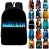 Strapazierfähiger 3D Godzilla King Of The Monsters Rucksack Kinder Schultasche mit klassischem Reiz