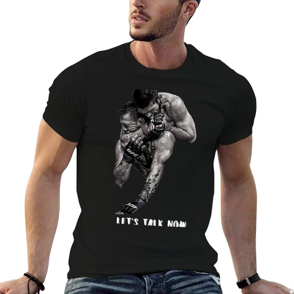 Khabib Nurmagomedov T-Shirt Lässig Leicht Sommer Kurzarm Top