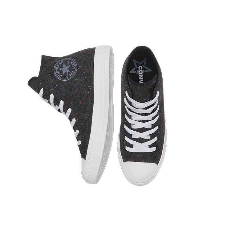 Converse Chuck Taylor All Star Retro High Top Canvas Shoes Unisex Sneakers Black 169420C