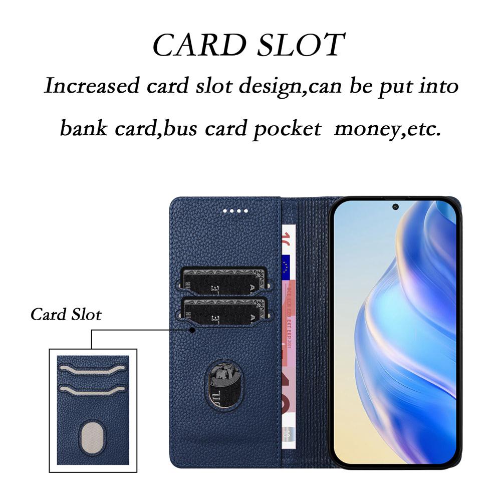 Rfid Blocking Leather Phone Case For Funda Xiaomi 15T 15T Pro 25069PTEBG 2506BPN68G Magnetic Wallet Flip Card Slot Cover