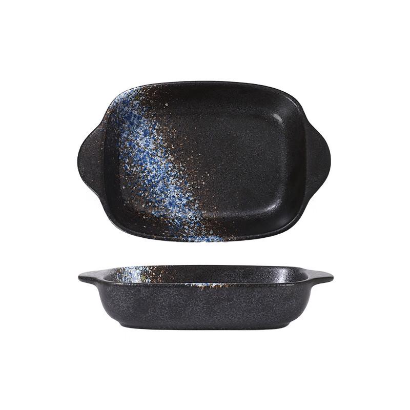 Deou Sternenlicht Keramik-Backform mit zwei Griffen