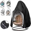 Waterproof Eggshell Hanging Chair Dust Cover - Zipper Style, Outdoor 210 Oxford Cloth