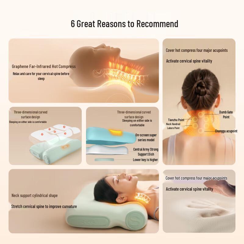 SKG Smart Heating Neck Pillow