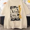 Dandadan Okarun Graphic Szie T Shirt Men Women Anime Vintage Gothic T-shirt Mange Casual Y2k Tshirt Tops Streetwear Clothes