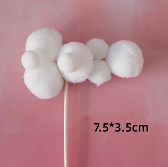 10-Pack 3D Hot Air Balloon & Rainbow Cake Toppers
