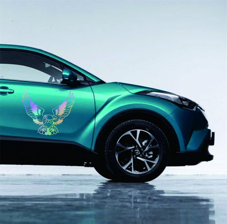 56x50CM DIY Módny Orol Dvere auta Bočná časť karosérie Nákladné auto Vinylové nálepky Nálepky Dekorácia štýlu auta