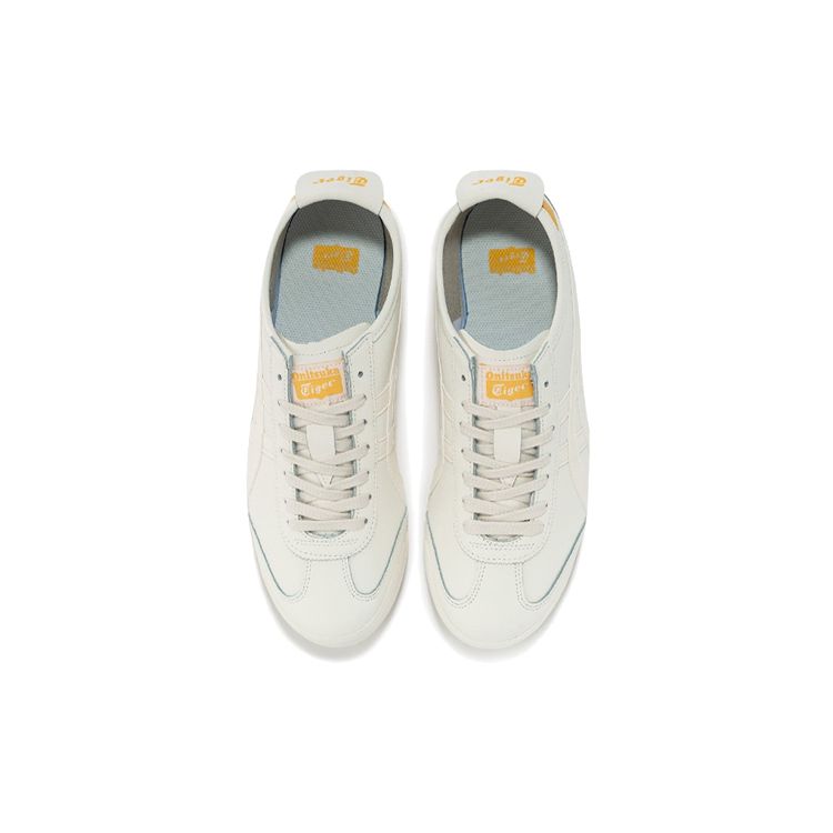 ONITSUKA TIGER Mexico 66 Leather Retro Casual Lightweight Low-Top Sneakers Unisex Sneakers White 1183B810-100