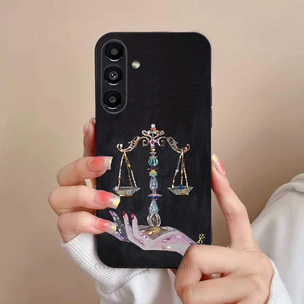 Law Judge Justice Lawyer Phone Case For Samsung S25,24,21,22,23,S30,Ultra,S20,Plus,Fe,Lite,Note,S10,S9,Black Soft Shell