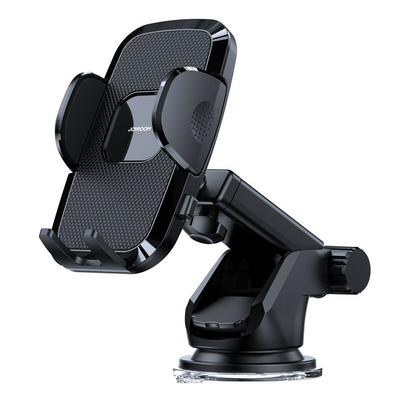 Car Phone Holder with Telescopic Arm for Dashboard and Windshield, Black