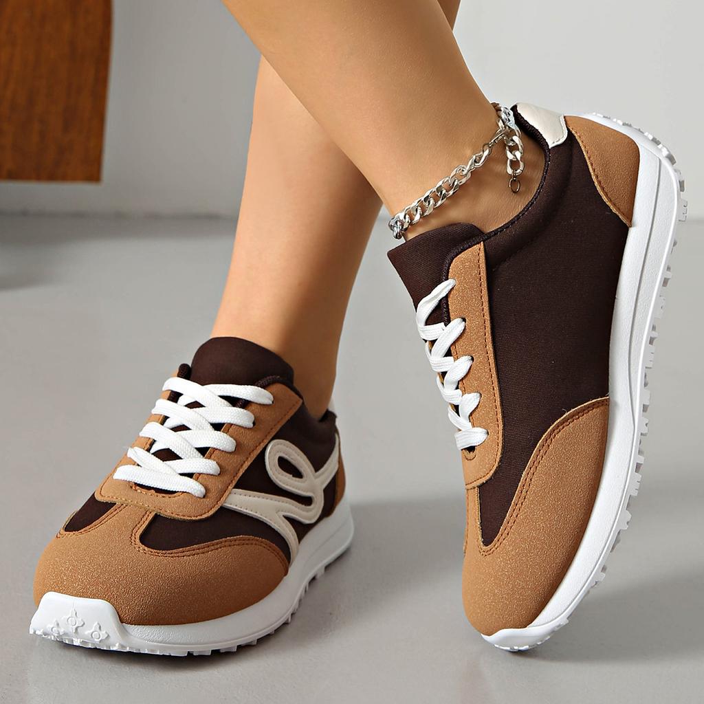 Women Designer Sneakers Breathable Cross Lace Casual Shoes Women Round Head Deep Mouth Light Sneakers Zapatos De Mujer