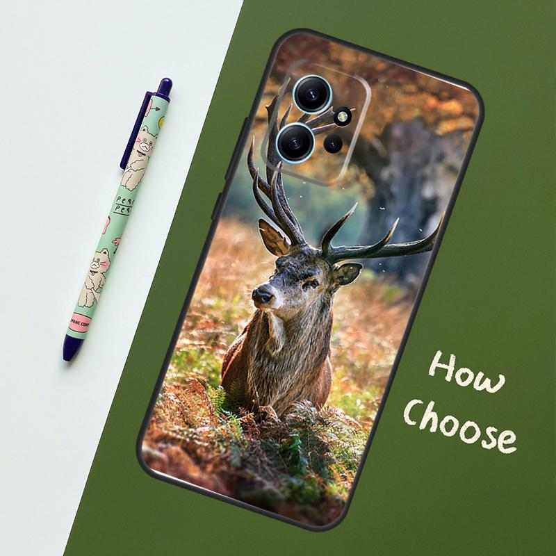 Deer Case For Xiaomi Redmi Note 15 Pro Plus 14 13 10 11 12 Cover For Redmi 15C 15 13C 12C 14C 10C