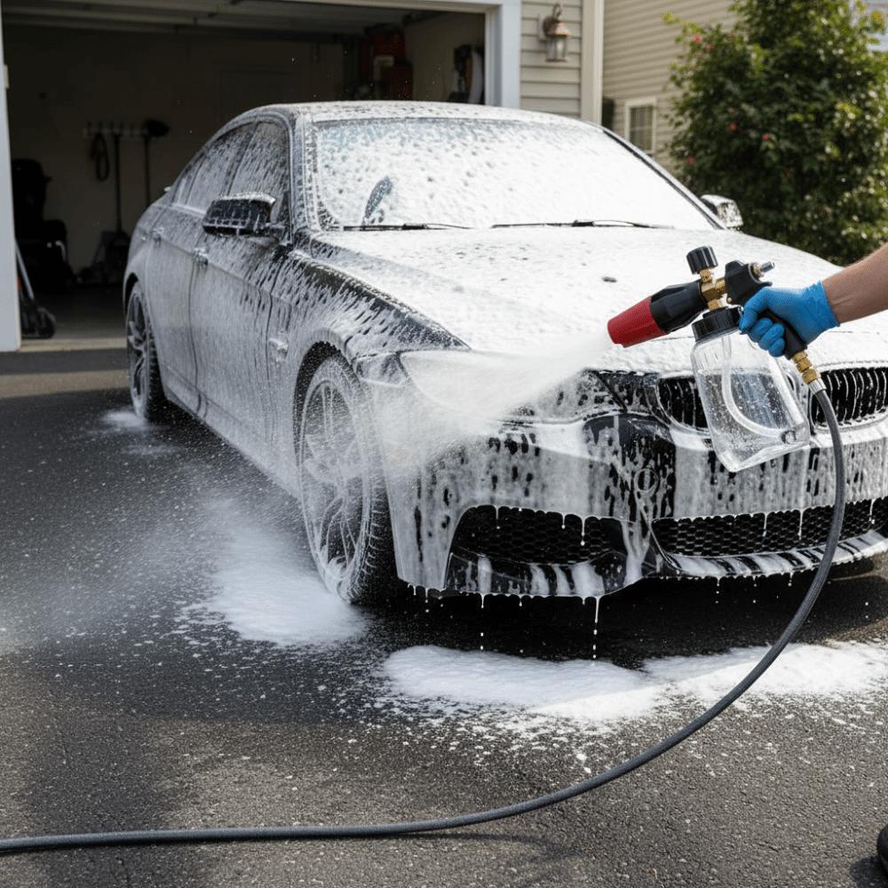 Adjustable Big Mouth High-Pressure Foam Spray Professional Foam Tool  Vehicle Detailing