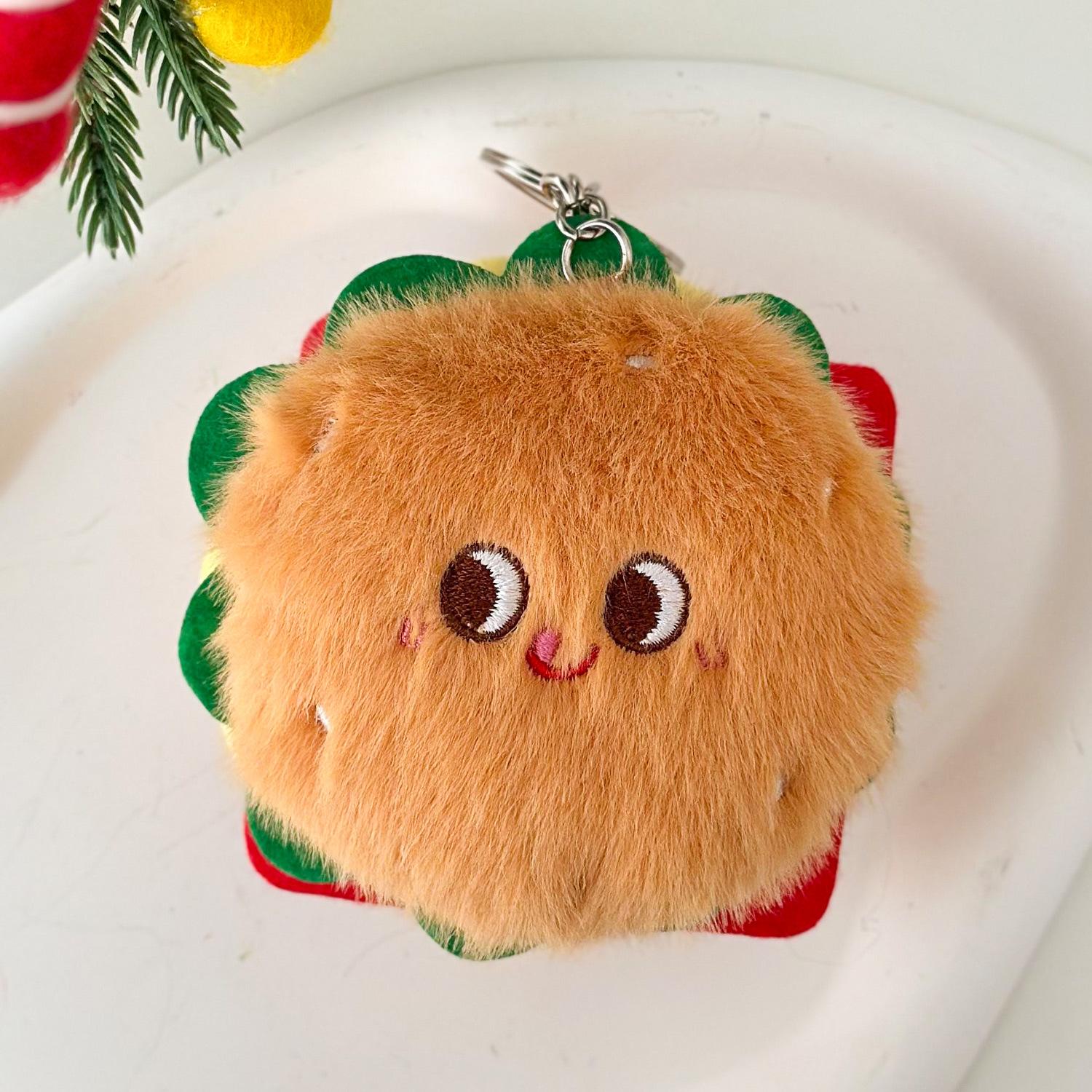 

Милый сэндвич-рисовый шарик, кулон, плюшевая игрушка, кукла, милая суши-кукла, подвесное украшение, брелок Look at the specifications