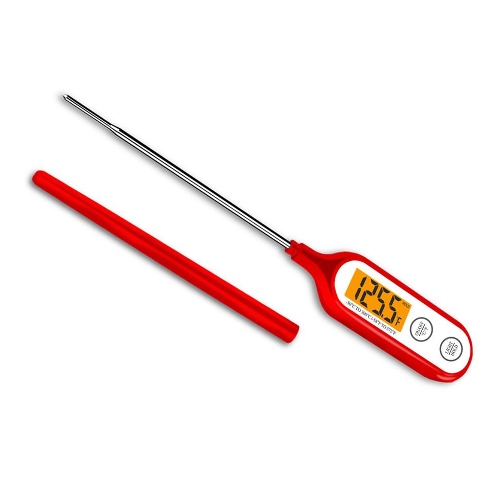 Kitchen Digital Food Thermometers For Accurate Temperature Measurement In Cooking & Baking With Easy To Read LCD Display