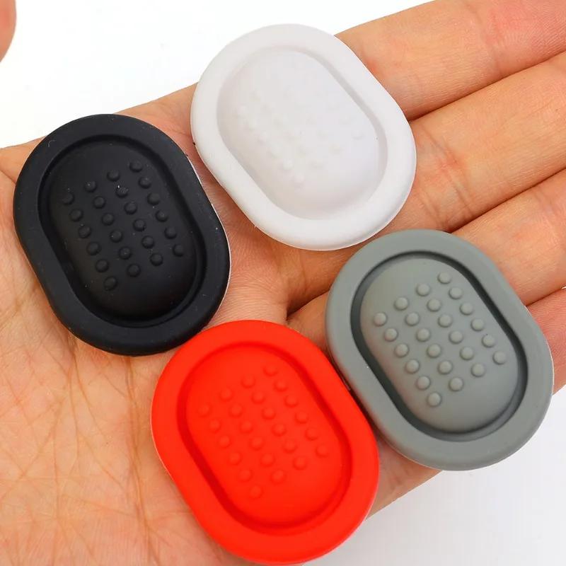 Car Water Cup Limiter Auto Water Cup Slot Anti Slip Silicone Pad Insert Slot Drink Bottle Self-adhesive Limiter Shock Absorber