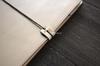 Roost Outdoors Genuine Leather Notebook Cover B5 Semi-B5 Leather Notebook Cover Natural Leather