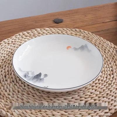 Miling Picturesque Cold Dish Serving Plate