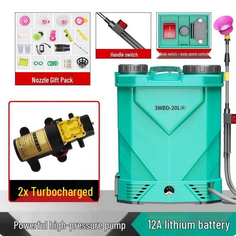 He Liutong 20L Lithium Battery Backpack Sprayer