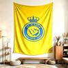 Al Nassr Club (1) Tapestry Suitable For Decorating Homes Dorms And Bedrooms Soft To The Touch And A Perfect Gift For Friends And Family