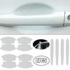 8Pcs Car Accessories Door Handle Bowl Sticker Protector Anti Scratch Cover Decal
