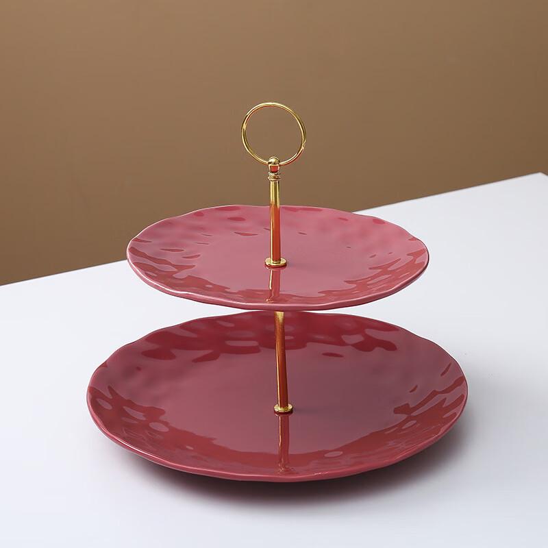 

Ru Han Nordic Ceramic Fruit & Dessert Serving Tray