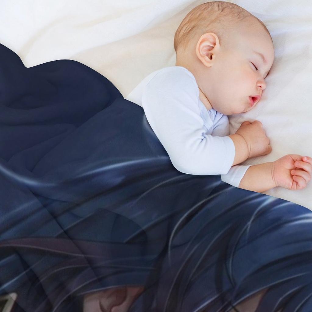 Blade (honkai Star Rail) Throw Blanket Moving Flannel Fabric Manga Soft Plush Plaid Blankets