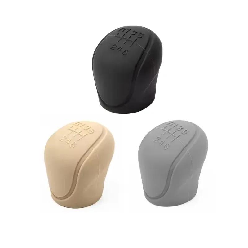 6-speed Universal Silicone Car Gear Shift Sleeve Manual Transmission Gear Shift Lever Protection Cover