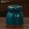 Compact Ceramic Storage Jar Powder Bottle Small Tea Caddy Rouge Jar Balm Sealed Jar Ointment Jar Storage Jars Home Storage Products