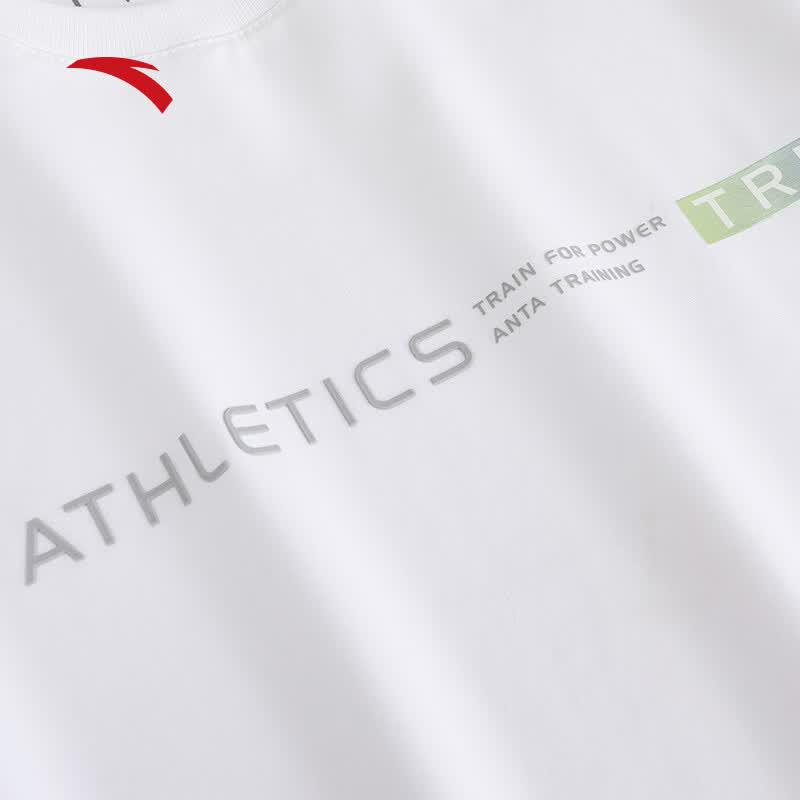 Anta Men's Ice Silk Breathable Short-Sleeve Training T-Shirt