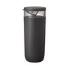 Coffee Measuring Canister Coffee Storage Container Spoon Not Included Measures One Ready To K769 (Black) (Measuring / Cup)