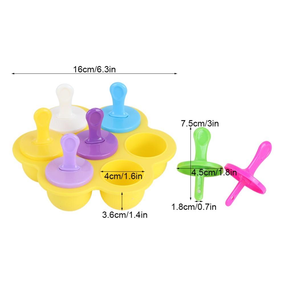 Non Stick Popsicle Molds Reusable Silicone Ice Cream Making Mold Mold Tool DIY Mold Homemade Food