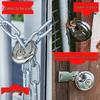 Stainless Steel Waterproof Combination Padlock for Outdoor and Anti-theft Use