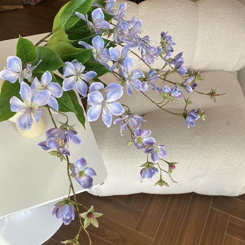 Artificial Jasmine Fishing Fake Flowers Home Decoration Landscape Ornament Vase Flower Arrangement