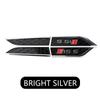 2026 2pcs 3D ABS For AUDI S5 SLINE ABT RS5 Badge Decoration Decal Car Fender Side Wing Emblem Stickers Auto Modification Accessories