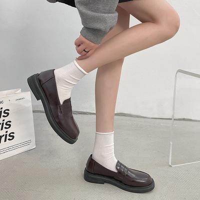 Mocassins gothiques pour école japonaise, chaussures Mary Jane grande taille, mocassins pour uniformes de banlieue au Royaume-Uni, chaussures Lolita pour femmes