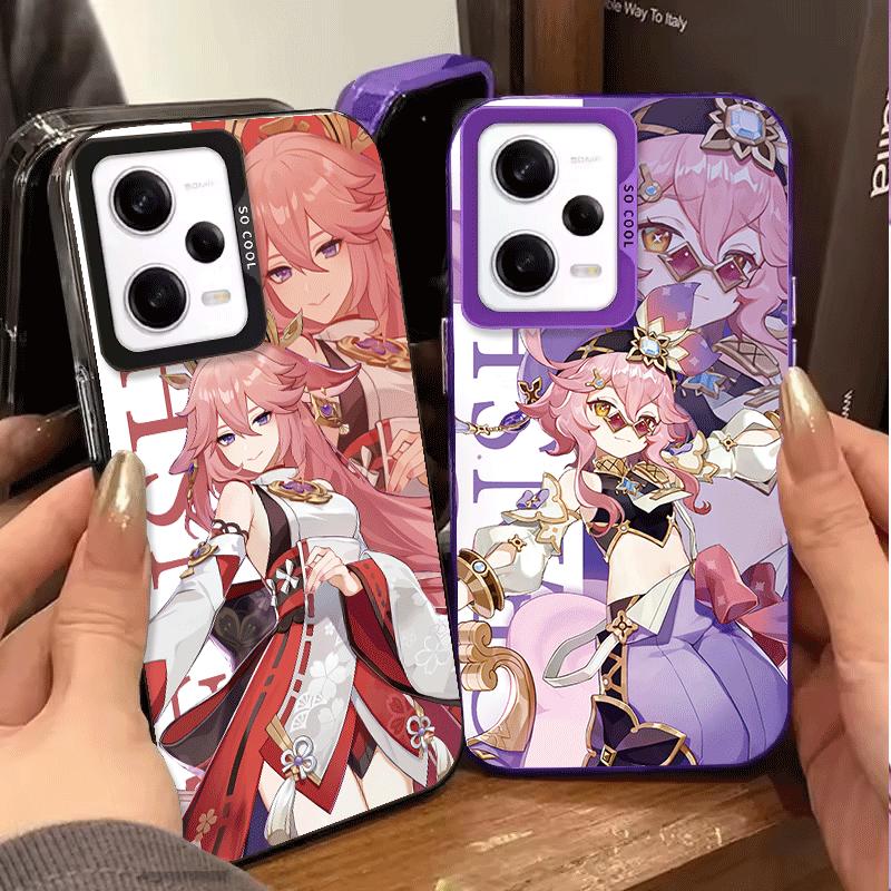 Genshin Impact Anime Soft Phone Case for Xiaomi Redmi Note 13 14 15 Pro Plus 12S 12 11S 11 11T 10S 10 Shockproof Cover Back Shel