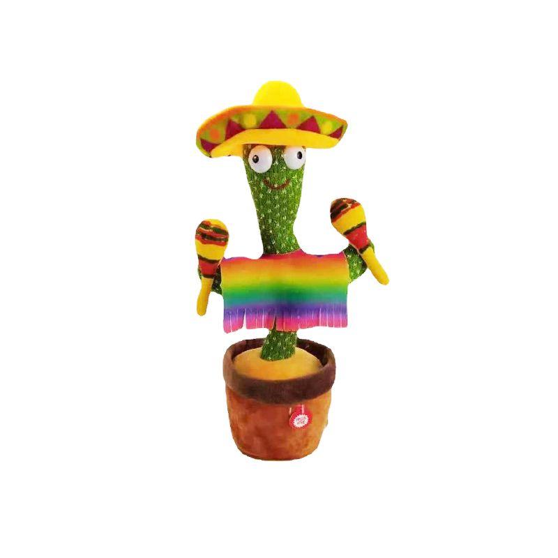 

Кактус Гавайи Танцующая Плюшевая Игрушка Электронный Трясущийся Телом Мягкий Растение Песни С Maracas,3 English Songs