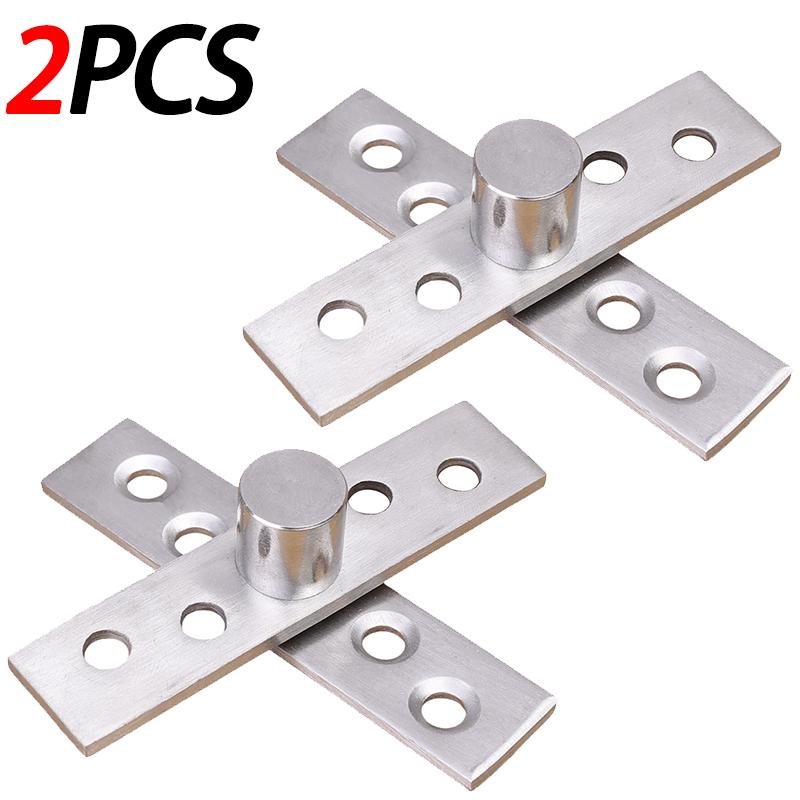 1/4 STÜCK Drehlager Edelstahl 360 Grad Drehlager Verdecktes Oben Unten Scharnier Möbel Schwerlast Standortwelle