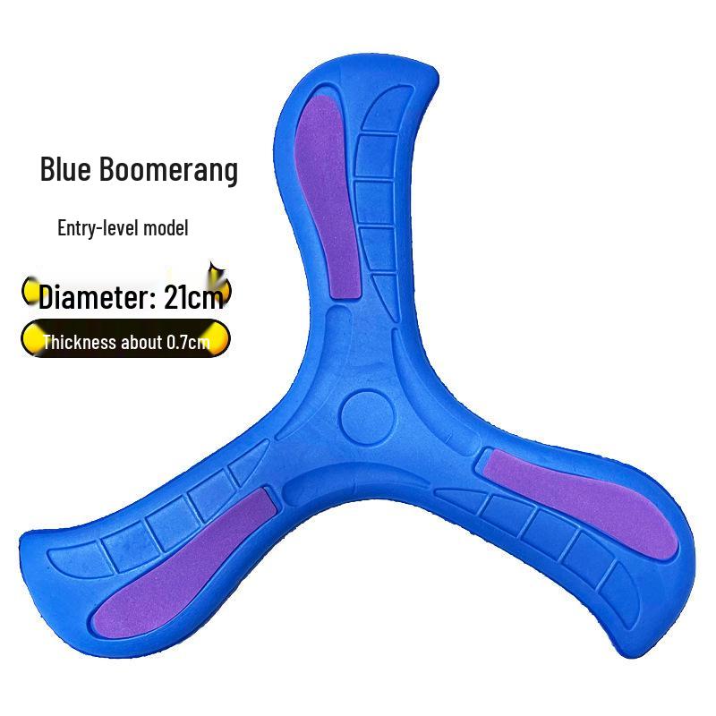 Children's Soft Three-Leaf Returnable Boomerang for Outdoor Parent-Child Play
