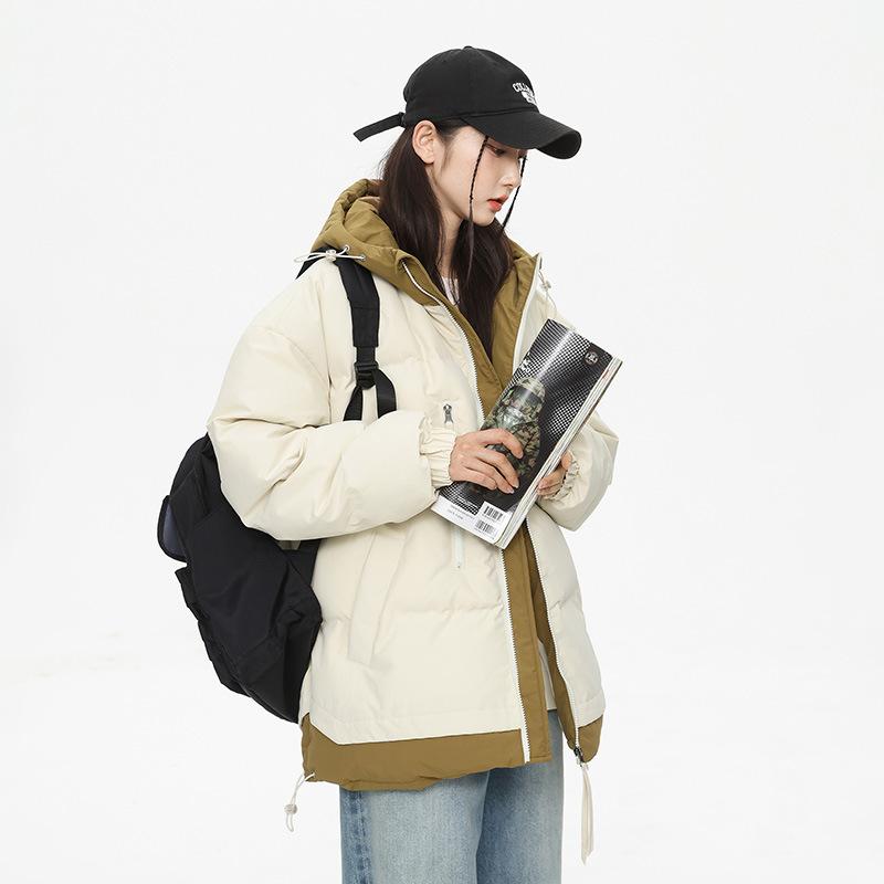 

The new cotton-padded clothes for men in 2025 are trendy to keep out the cold, thickened cotton-padded clothes for men and women, and casual loose M