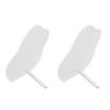 2pcs Acrylic Nail Tip Display Board Home Nail Salon Nail Art Showing Holder Rack for Artist Novice
