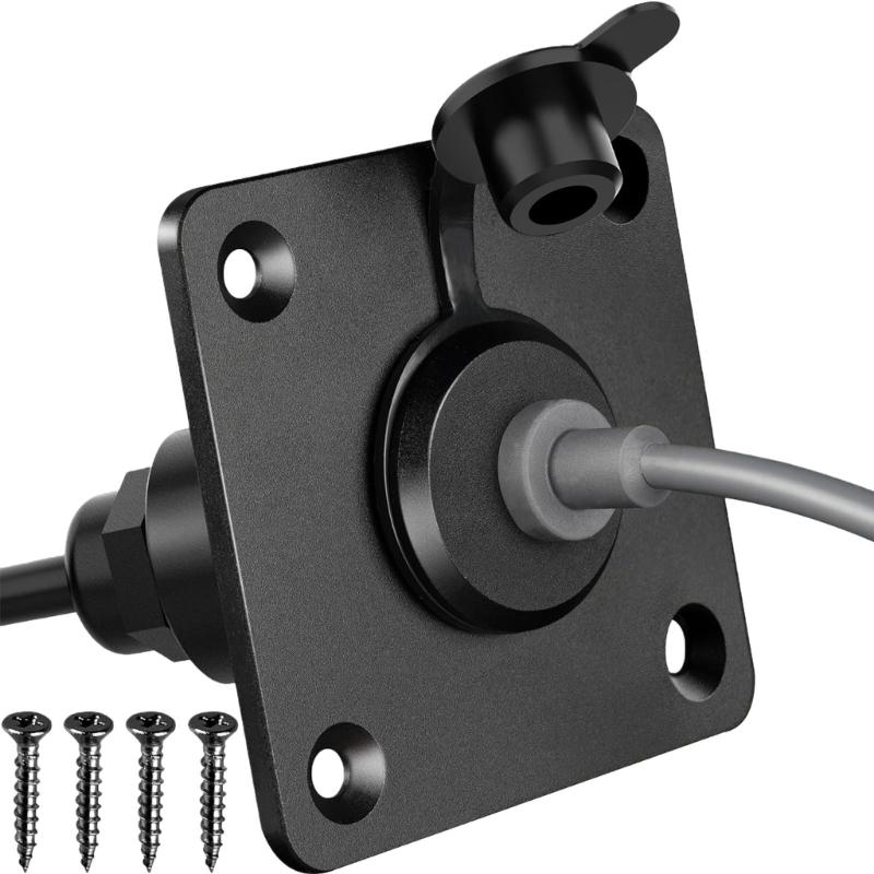 

IP67 Rate Waterproof Electrical Socket 12 to 48V Input Heavy Duty for Satellite Mini In RVs Boats DIY Battery Boxes 1