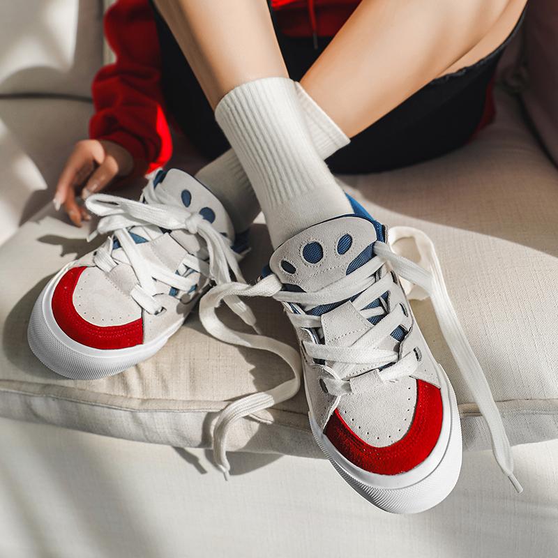Summer Men's Shoes 2025 New Trendy Popular Couple's Niche Design Canvas Sneakers Casual Trendy Shoes