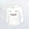 Italy MILANO Milan Multi-Position Flag Letter Hooded Sweater Men's Casual Shoulder Hoodie