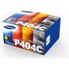 Pack De 4 Cartouches De Toner Cyan, Jaune, Magenta, Noir Samsung CLT-P404C (SU365A) Pour SL-C430W/SL-C480W/SL-C480FW