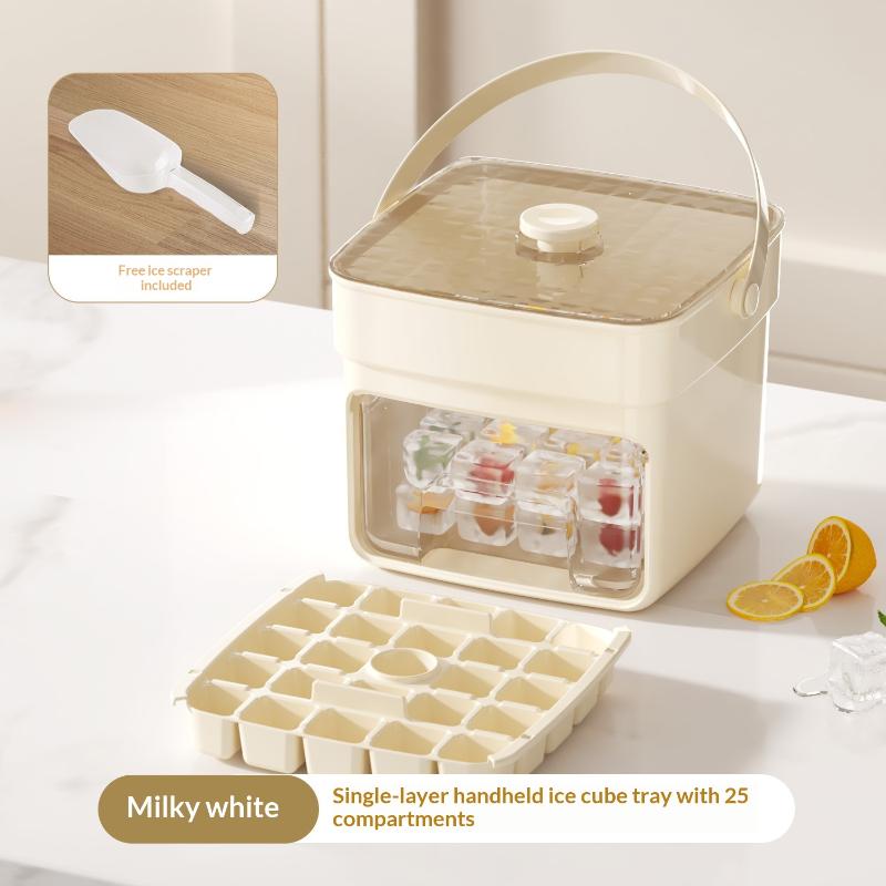 Versatile 25/50 Grid Ice Cube Mold for Barbecue Parties and Events