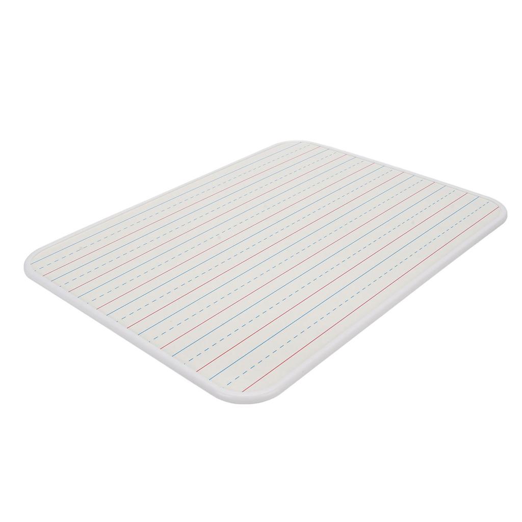 10Pcs Small Dry Erase Board with Lines Classroom Small Double Sided Mini Ruled Handwriting Practice Lined White Board