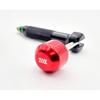 711L Lollipop Bit Driver (Aluminum, Black, Red) - Pocket Screwdriver with Retractable Lever for Increased Torque