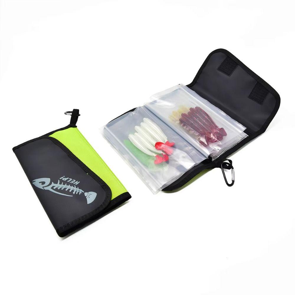 PVC Inner Bag Fishing Lures Bag Waterproof Baits Carry Bag Luya Fake Bait Bag  Outdoor Sports